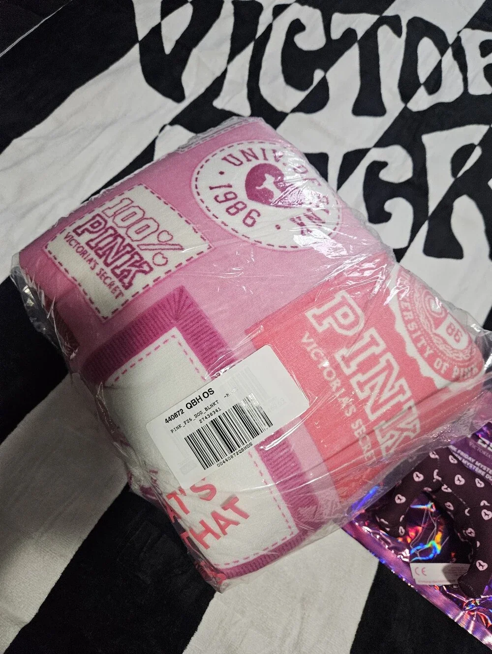 PINK Victorias Secret new blanket